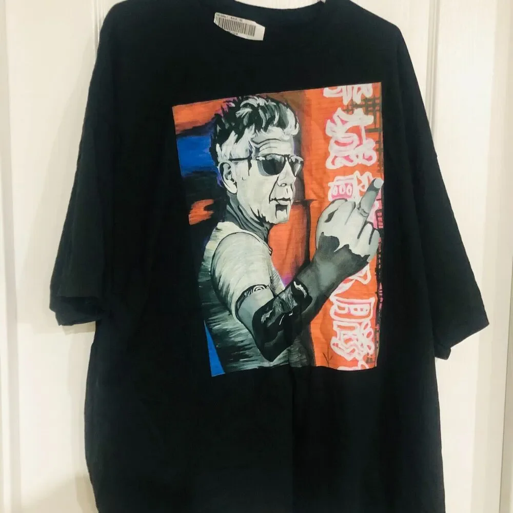 Hanes Men's Tagless Cotton Tee T-Shirt Short Sleeve Crew Neck Black Size 3XL NEW - Picture 2 of 5